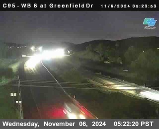 WB 8 at Greenfield Street