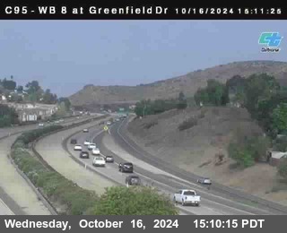 WB 8 at Greenfield Street