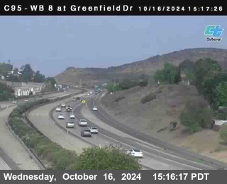 WB 8 at Greenfield Street