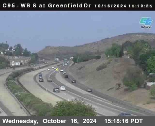 WB 8 at Greenfield Street