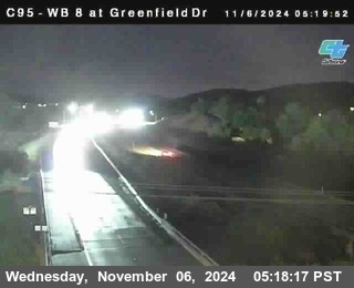 WB 8 at Greenfield Street