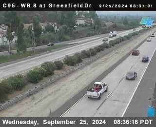 WB 8 at Greenfield Street