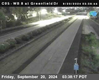 WB 8 at Greenfield Street