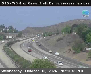 WB 8 at Greenfield Street