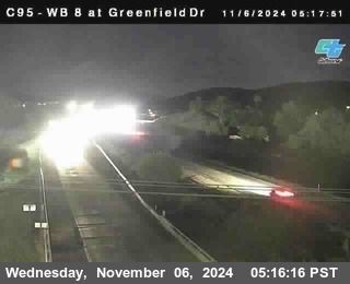 WB 8 at Greenfield Street