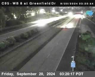 WB 8 at Greenfield Street