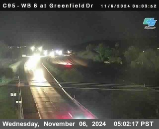 WB 8 at Greenfield Street