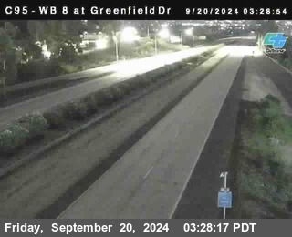 WB 8 at Greenfield Street