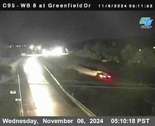 WB 8 at Greenfield Street