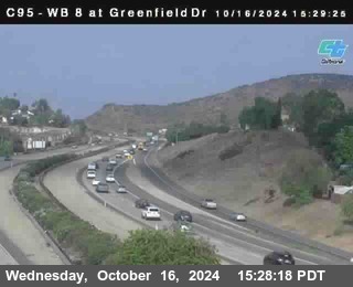 WB 8 at Greenfield Street