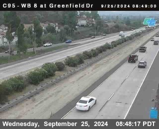 WB 8 at Greenfield Street