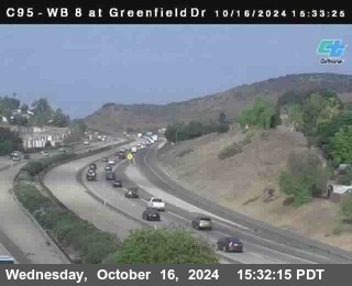 WB 8 at Greenfield Street