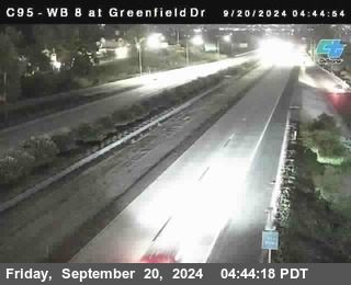 WB 8 at Greenfield Street