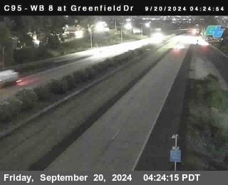 WB 8 at Greenfield Street