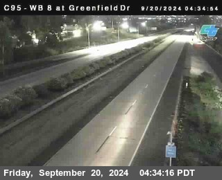 WB 8 at Greenfield Street