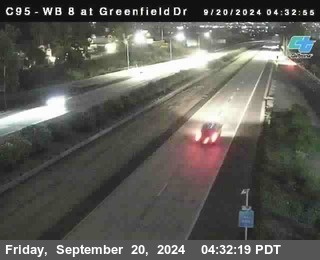 WB 8 at Greenfield Street