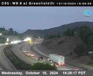 WB 8 at Greenfield Street