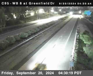 WB 8 at Greenfield Street