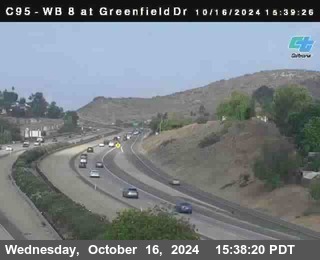 WB 8 at Greenfield Street