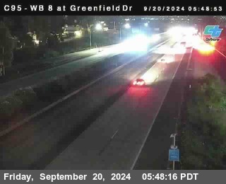 WB 8 at Greenfield Street