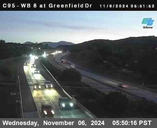 WB 8 at Greenfield Street