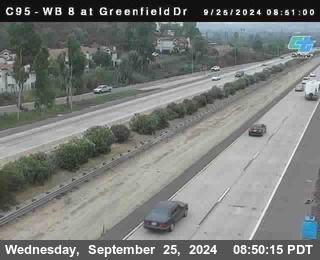 WB 8 at Greenfield Street