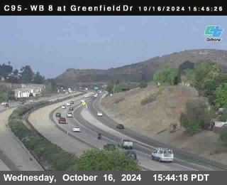 WB 8 at Greenfield Street