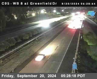 WB 8 at Greenfield Street