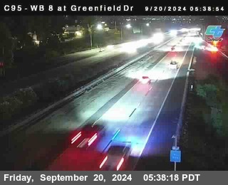 WB 8 at Greenfield Street