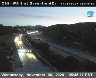 WB 8 at Greenfield Street