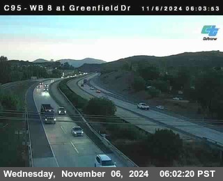 WB 8 at Greenfield Street