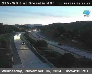 WB 8 at Greenfield Street