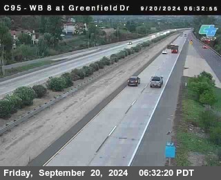 WB 8 at Greenfield Street