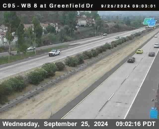 WB 8 at Greenfield Street