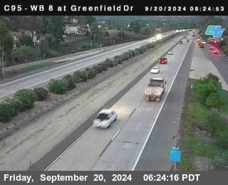 WB 8 at Greenfield Street