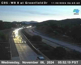 WB 8 at Greenfield Street