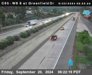 WB 8 at Greenfield Street