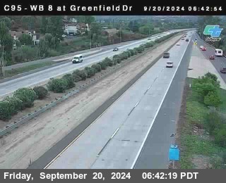 WB 8 at Greenfield Street