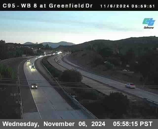 WB 8 at Greenfield Street