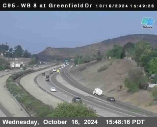 WB 8 at Greenfield Street