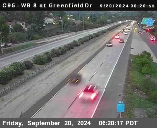 WB 8 at Greenfield Street