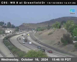 WB 8 at Greenfield Street