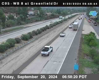 WB 8 at Greenfield Street