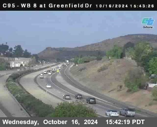 WB 8 at Greenfield Street