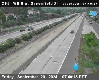 WB 8 at Greenfield Street