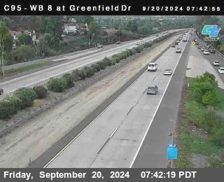 WB 8 at Greenfield Street