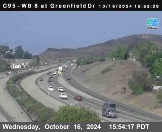 WB 8 at Greenfield Street