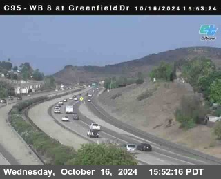 WB 8 at Greenfield Street