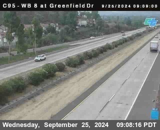 WB 8 at Greenfield Street