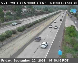 WB 8 at Greenfield Street